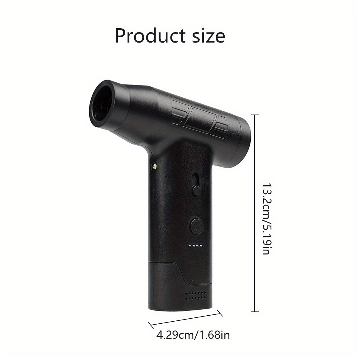 Портативный ручной воздуходув с турбонагнетателем высокой скорости 130000 об/мин