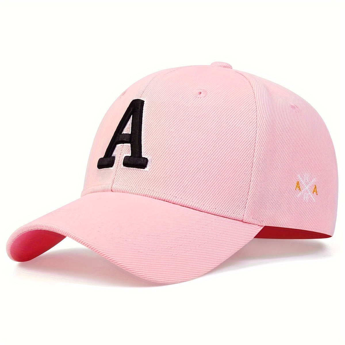 Men's Baseball Cap with A Letter Embroidery Lightweight Sun Protection Casual Outdoor Cap for Spring and Autumn Travel