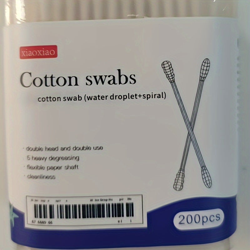 Baby Cotton Swabs for Ear and Nose Cleaning for Babies and Children