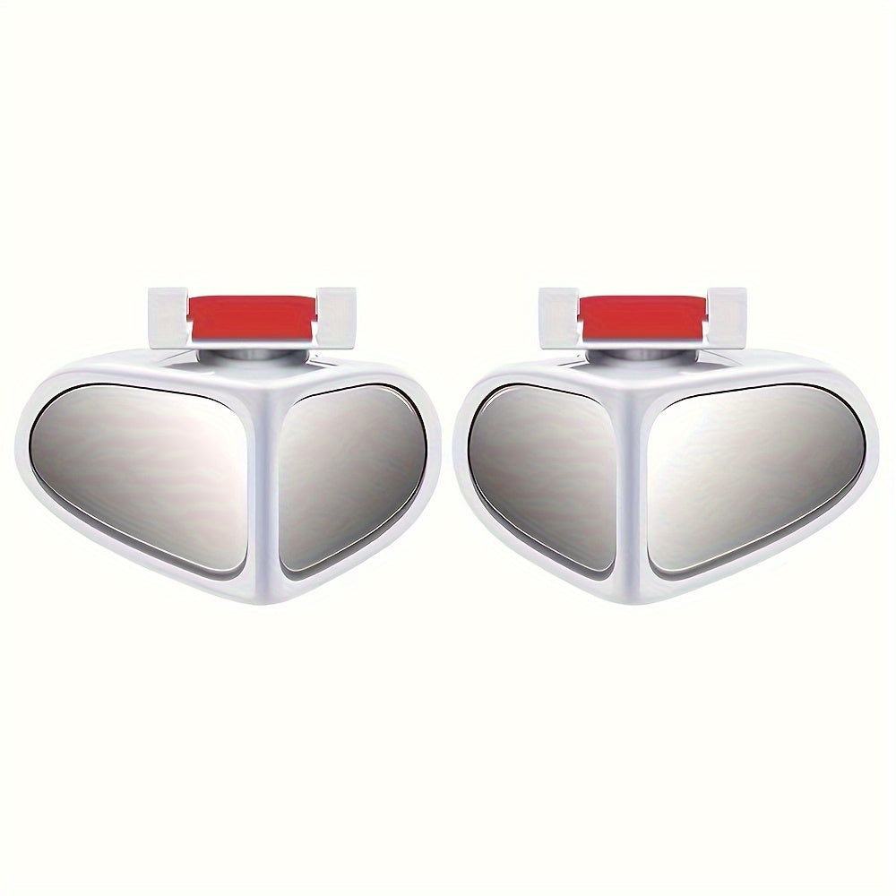 2 dona universal avtomobil ko‘rish maydonchasi ko‘zgulari 360° sozlanadigan keng burchak