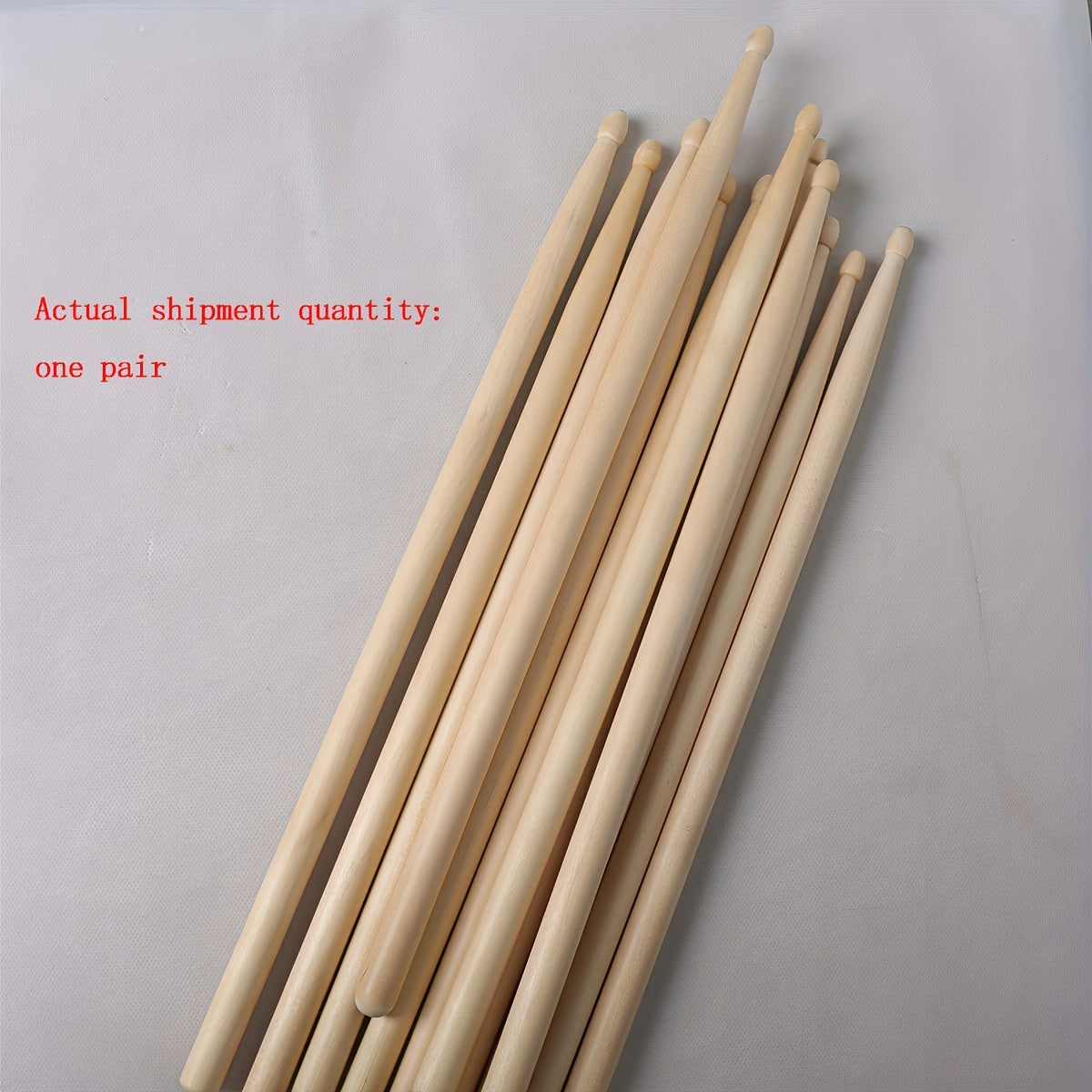 Maple Wood Drumsticks Tandem Set in Camel and Khaki Multiple Sizes