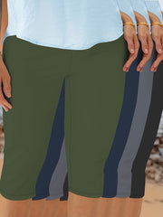 Plus Size Women’s High-Waisted Stretch Capri Leggings Soft Lightweight 3/4 Length