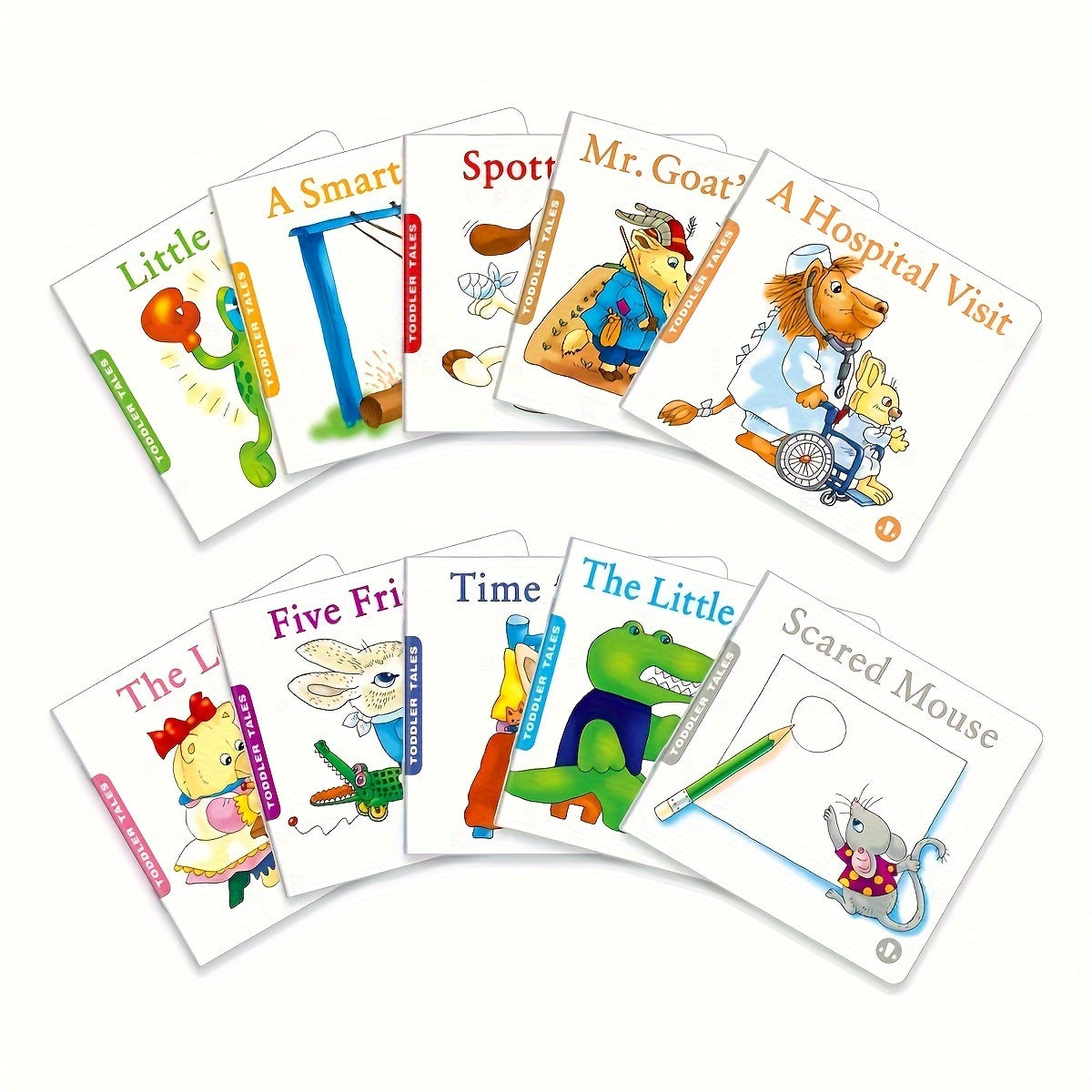 Children's English Fairy Tale Books Set for Ages 3+ Cognitive Education 10 Books