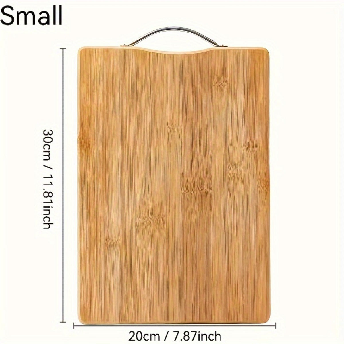 Premium Bamboo Cutting Board in Multiple Sizes for Food Prep and Kitchen Use