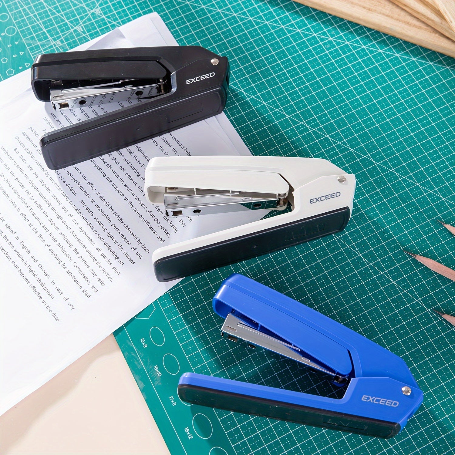 25-Sheet Rotatable Office School Home Stapler