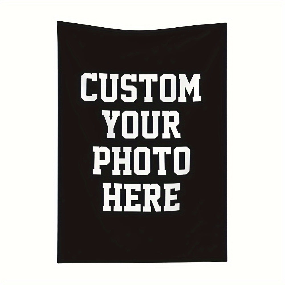 Personalized Photo Blanket Ultra-Soft Custom Throw for Adults
