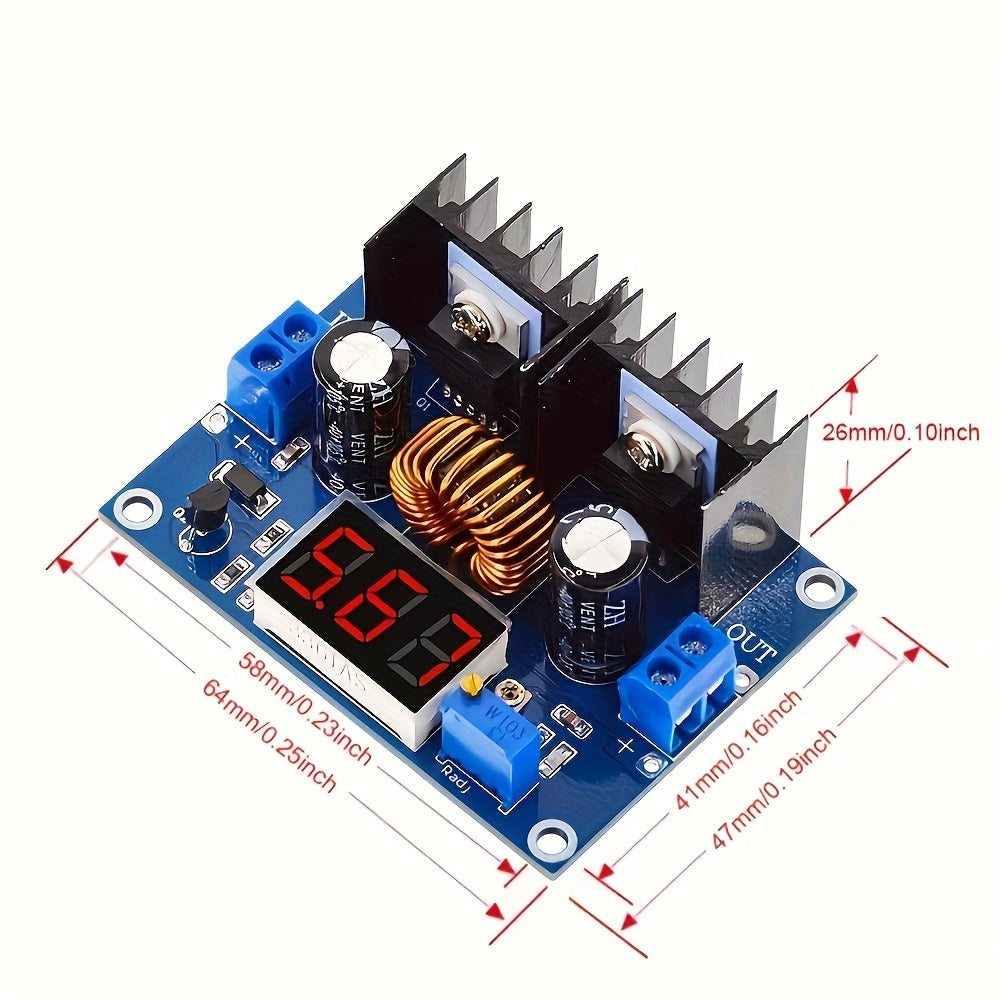 Adjustable DC-DC Voltage Regulator Module XL4016E1 8A 200W Step Down from DC4-40V to DC1.25-36V