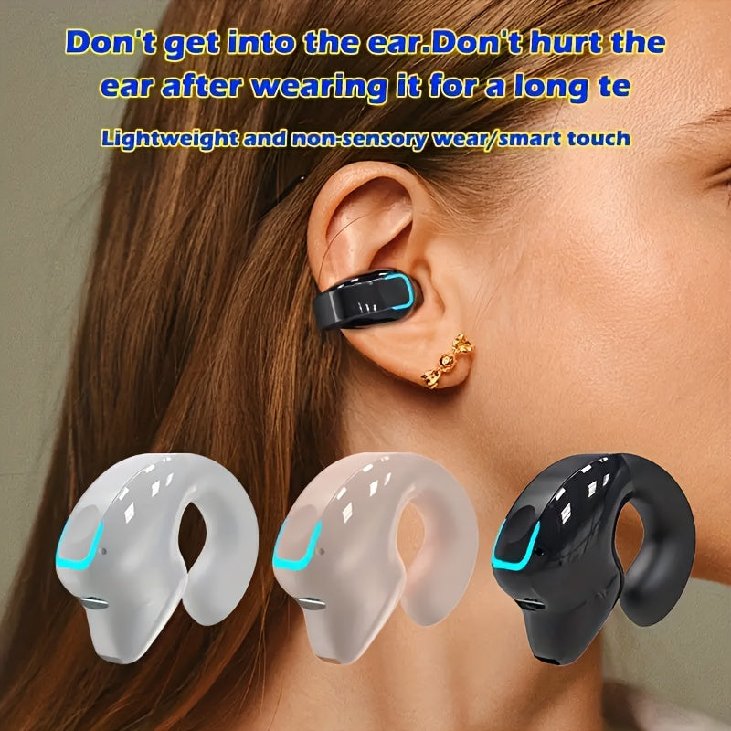 Wireless Earbuds with Long Battery Life, Phone Control, Noise Cancellation for Running