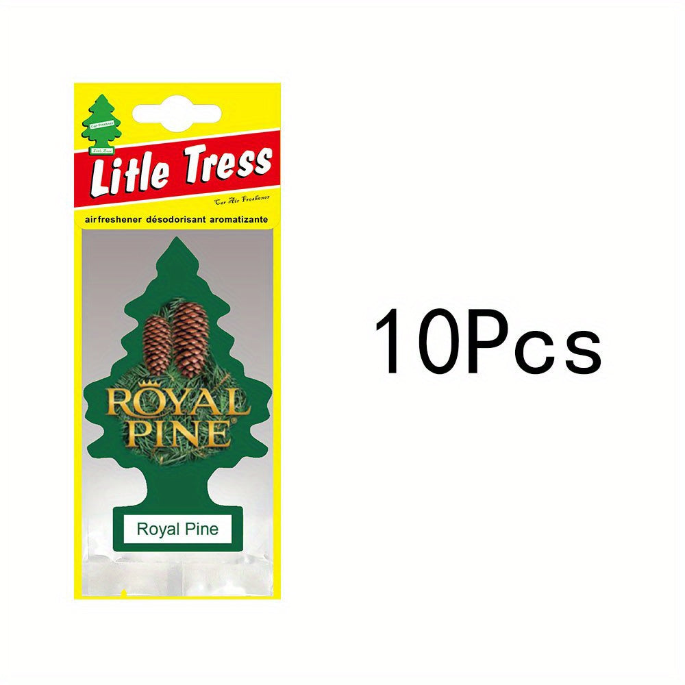 Car Air Freshener Hanging Paper Tree for Home or Vehicle Scented Decor