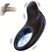 Men Vibration Ring 9-Speed Wireless Rechargeable Stimulating Adult Toy