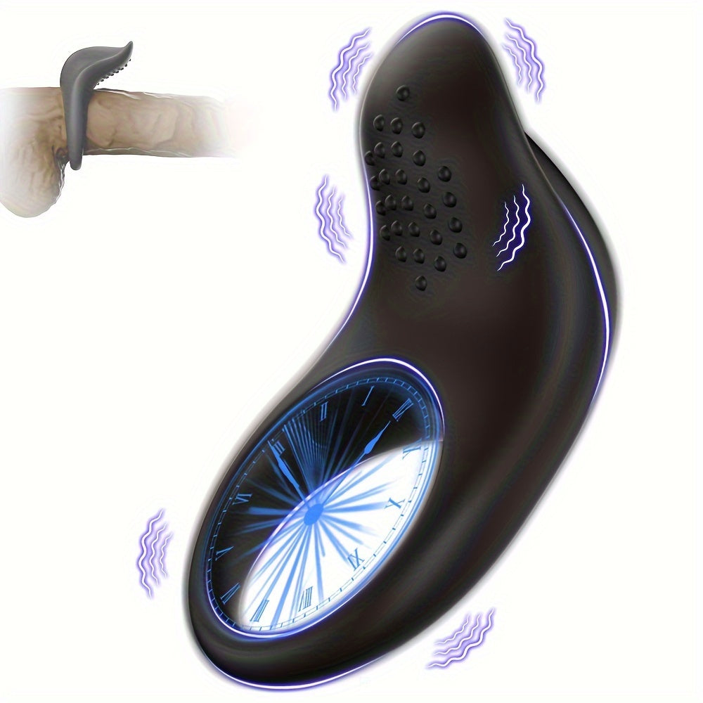 Men Vibration Ring 9-Speed Wireless Rechargeable Stimulating Adult Toy