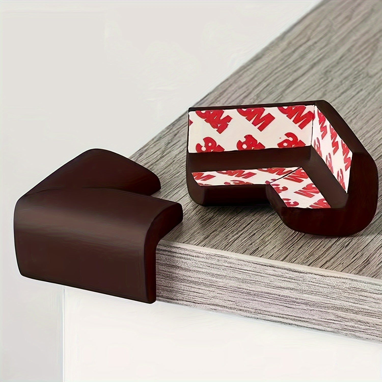 Set of 12 Soft Corner Protectors for Furniture Edge and Corner Guarding
