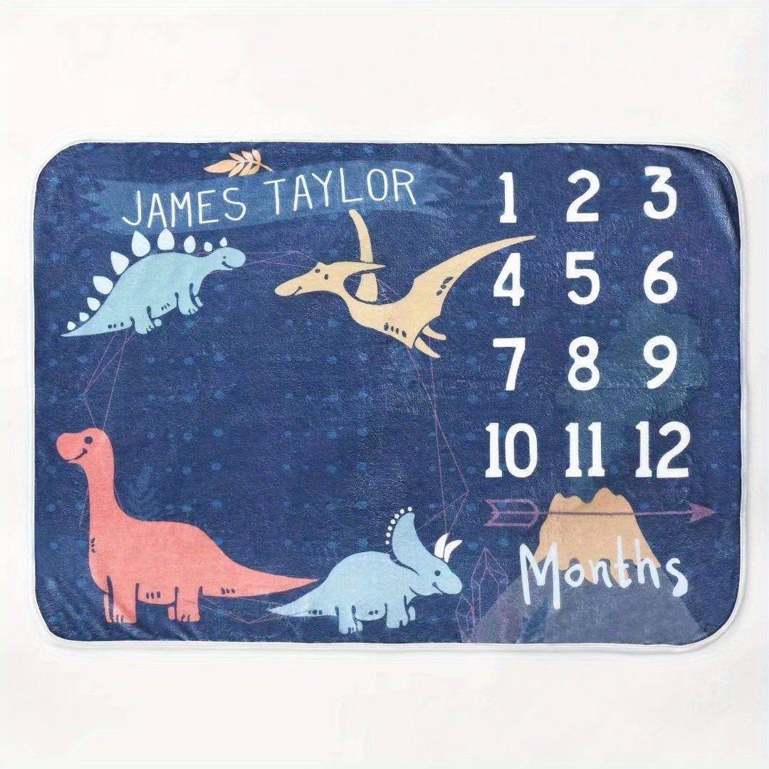 Плед с принтом панды для младенцев, многофункциональный детский плед, плед для фотосессий с вехами для малышей, плед для фона фотосъемки, фотопроп, двусторонний фланелевый шаль.