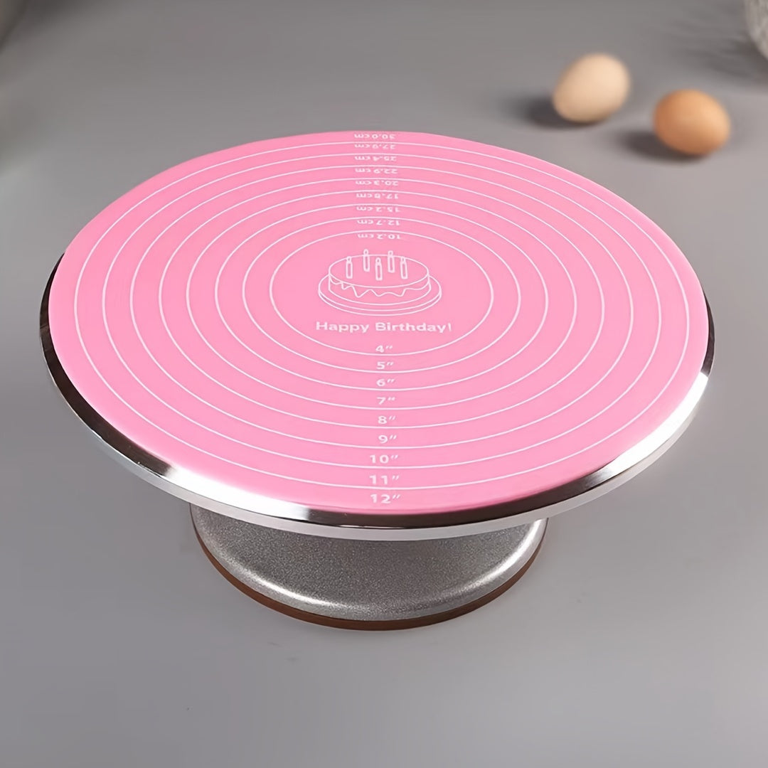 Silicone Pastry Mat Non-Stick Heat-Resistant Baking Mat for Cake Decorating