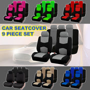 Polyester Car Seat Cover Set for 5 Seats Universal Fit Breathable Durable