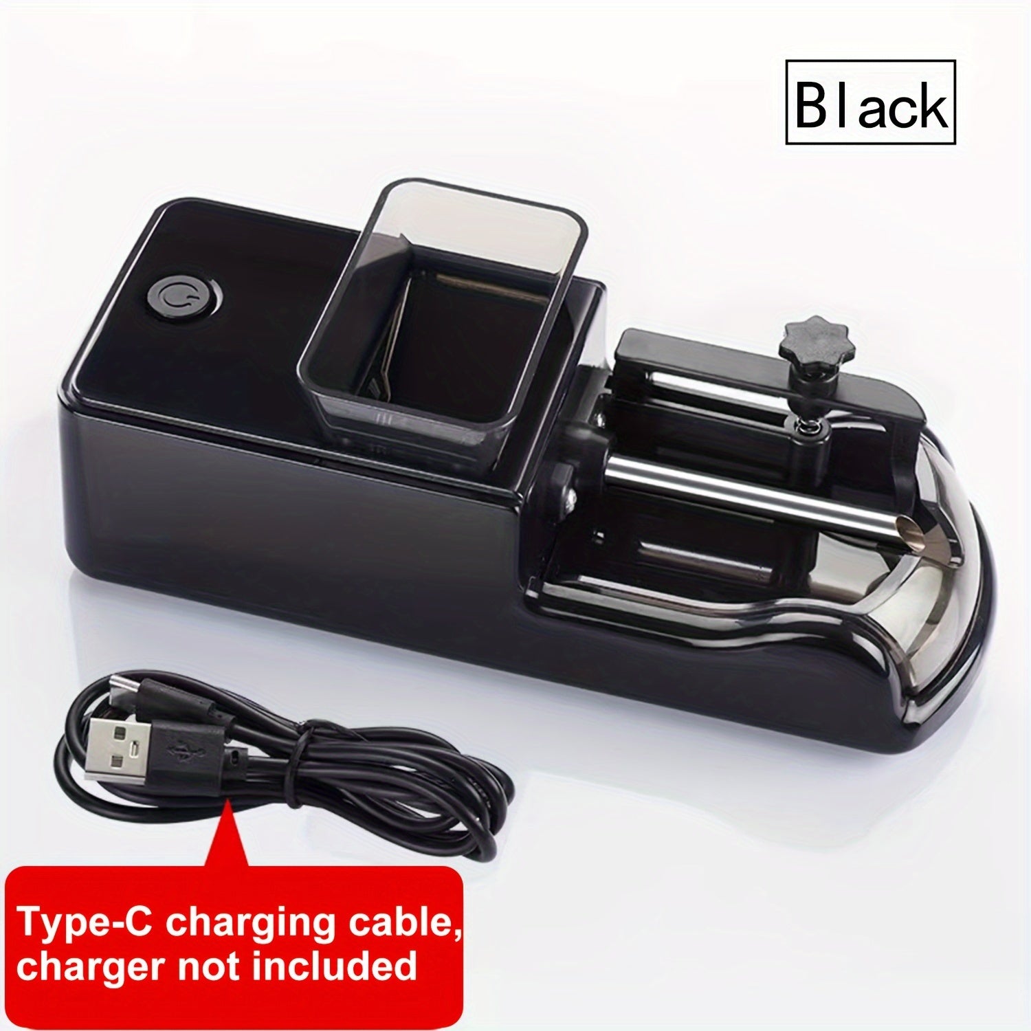 Electric Cigarette Rolling Machine Stainless Steel USB Charged Automatic