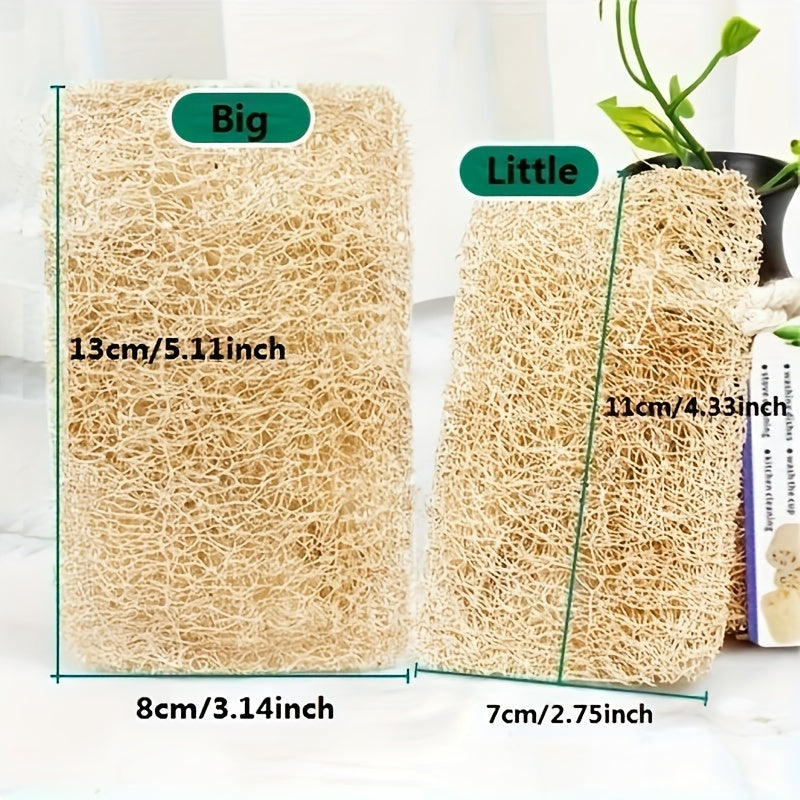 Набор из 5 моющих губок из люфы, антипригарная масляная щетка, кухонная щетка