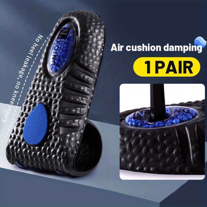 Men's Foam Cushioned Shock Absorption Shoe Insoles PC Material Pair