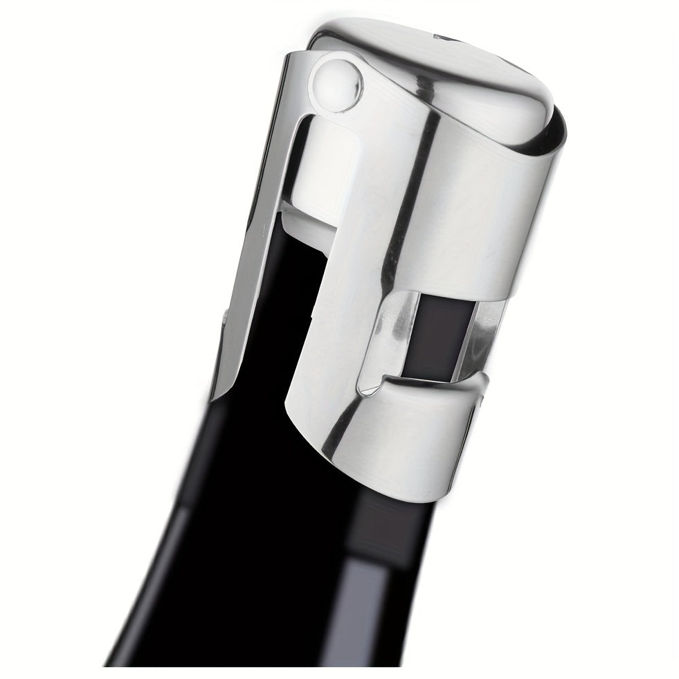 Food-Grade Silicone Champagne Preserver Keeps Sparkling Wine Fresh and Prevents Leakage