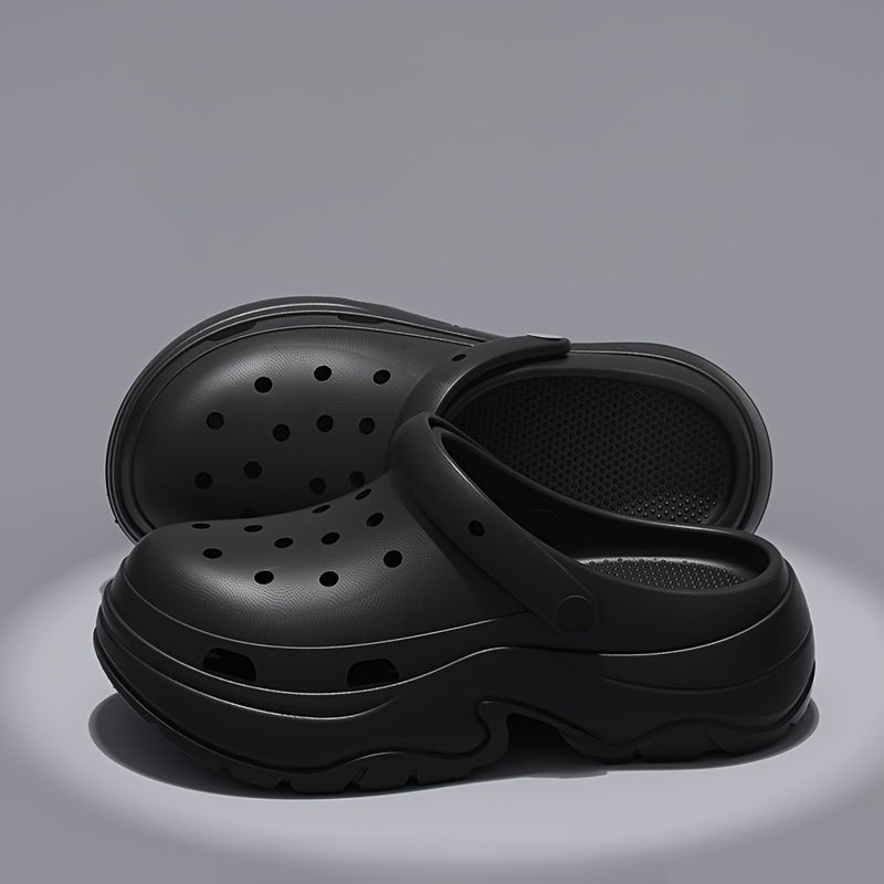 Women's Breathable Summer Shoes With Thick Soles and Height Boost