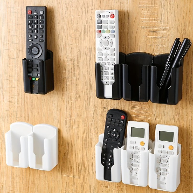 Remote Control Storage Organizer Wall Mount Shelf for TV Air Conditioner Remote