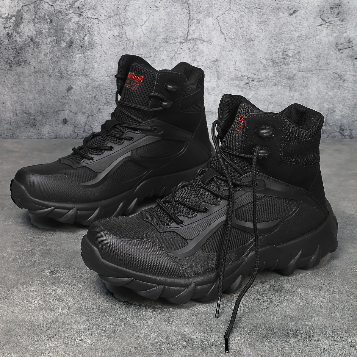 Women's Autumn Winter Tactical Boots Lightweight Comfortable Round Toe