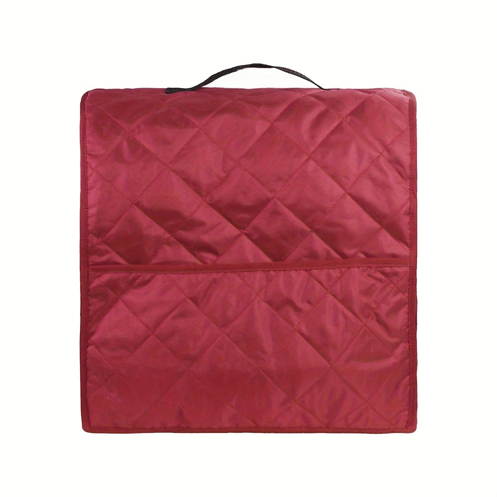 Qora stand mikser changyutgich qopqog'i, saqlash cho'ntaklari bilan, suv o'tkazmaydigan himoya