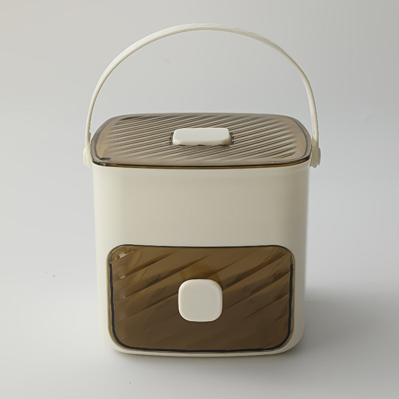 Large 48-Grid Ice Cube Tray Food Grade Plastic Refrigerator Compatible