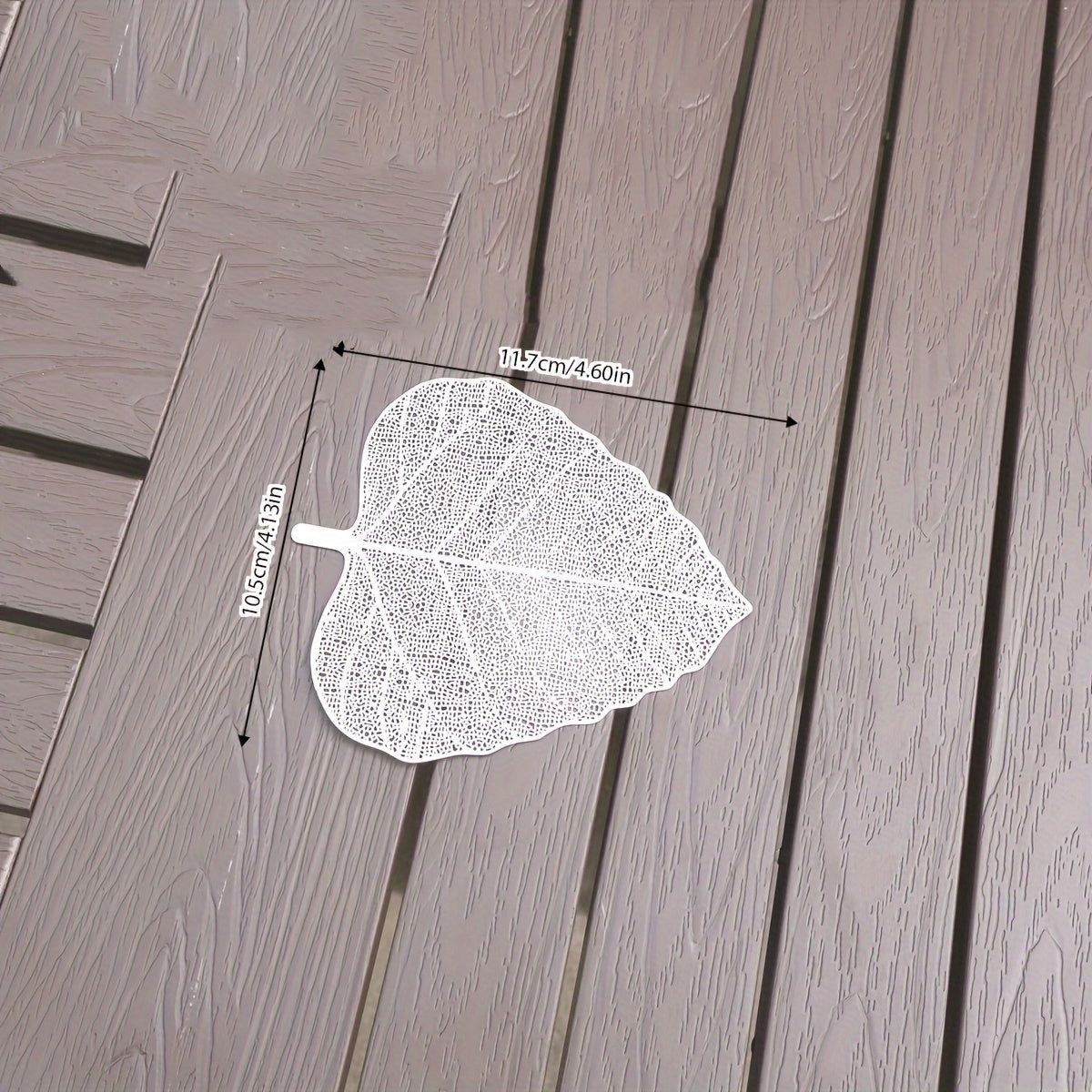 Gongfu choyi uchun 2 ta Bodhi barg shaklidagi zang'arsiz po'lat choy infuzorlar to'plami