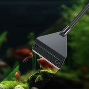 Shisha akvariumlar uchun alglarni tozalash to'plami, cho'tka va tarmoq bilan, zanglamaydigan po'lat, alyuminiy qotishmasi, turli o'lchamlarda