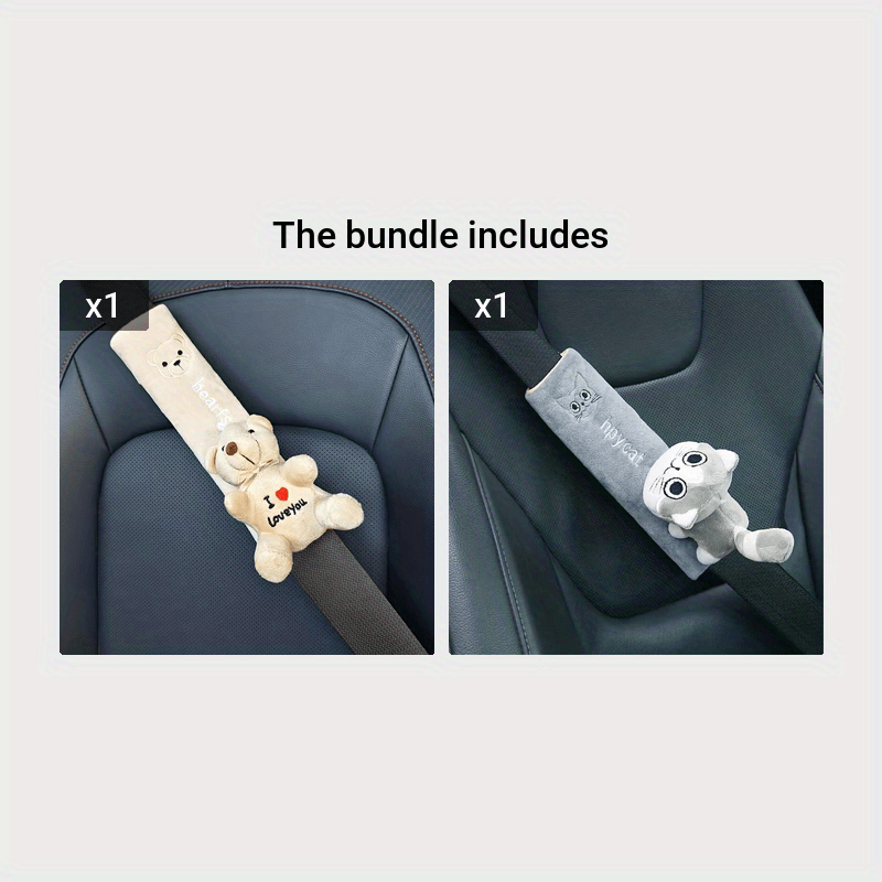 Bolalar avtomobil o'rindig'i kamarining yelka himoyachisi, to'qimachilik kengaytma qoplami