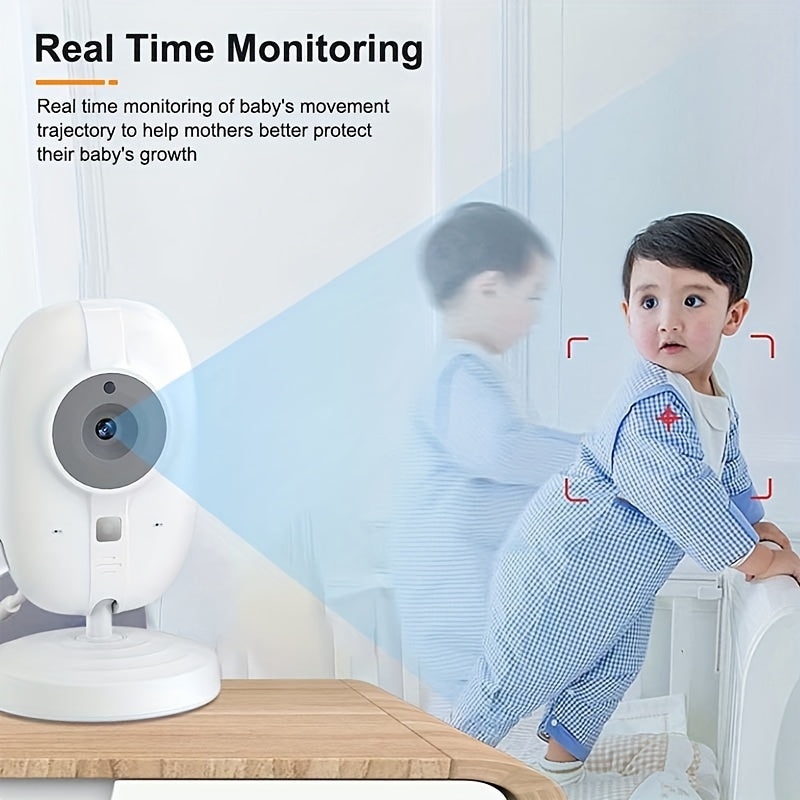 Baby Monitor with 720P HD Camera 12.7cm LCD Screen 274M Wireless Night Vision Two-Way Audio