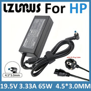 65W Laptop zaryadlovchi adapteri EU rozetkasi uchun HP Envy Pavilion Chromebook 19.5V 3.33A