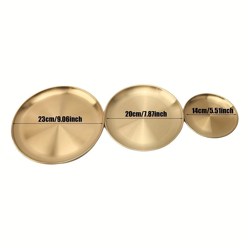 Stainless Steel Coffee Tray for Buffet Parties and Fruit Decoration