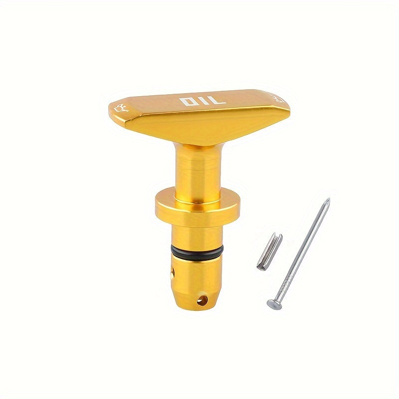 Universal alyuminiy qotishma avtomobil moyi dipstikini tortish tutqichining o‘rniga