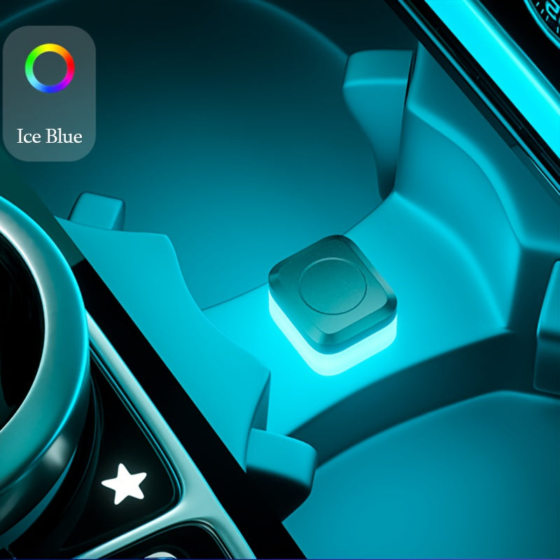 Car Interior Atmosphere Light, 4 Colors, Night Light, Car Accessories