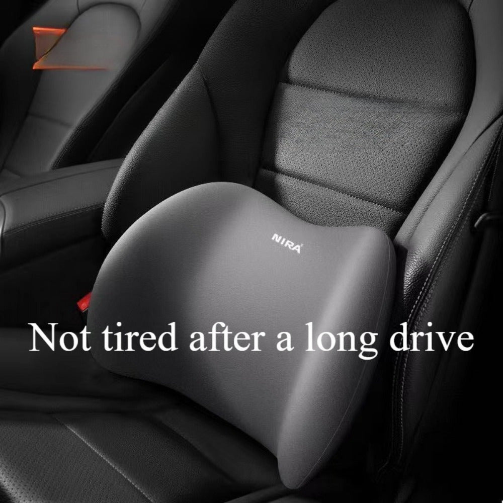 Car Lumbar Support Cushion Memory Foam Home Automotive Shoulder Pillow