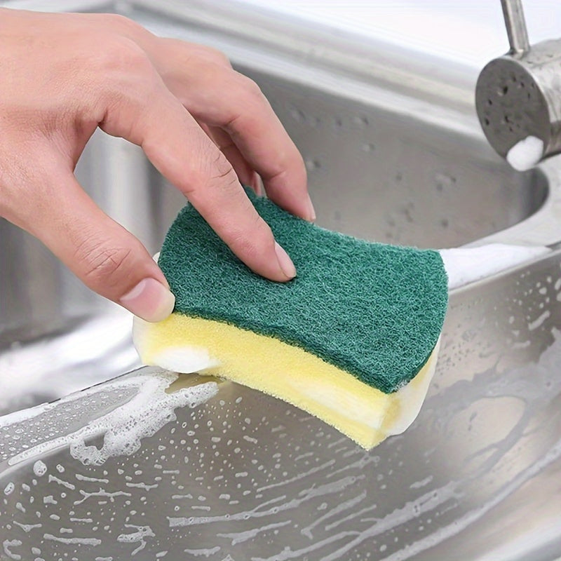 10/12/24 Pack Double-Sided Scratch-Resistant Melamine Sponges for Kitchen Bathroom Car