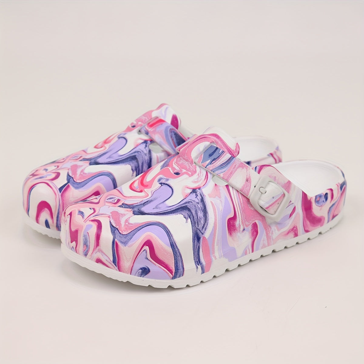 Zapatillas tipo enfermera de dibujos animados, casuales, de EVA, para interior, confort durante todas las estaciones