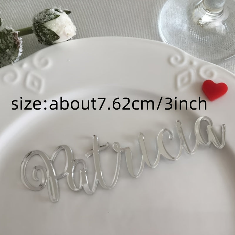 Shaxsiylashtirilgan Yog'ochdan Yasalgan Thanksgiving Joylar - Chiroyli Bayram Stol Taqdimoti Uchun Nafis Maxsus Ism Teglari