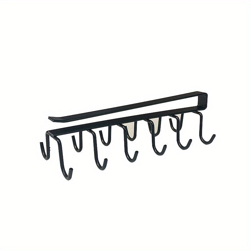 Ushbu qulay Space-Saving Under Cabinet Storage Rack bilan oshxona, yotoq xonasi, hammom yoki ofisingizni tartibga soling, u 12 ta g'isht bilan ta'minlangan. Bu rakni osongina o'rnatib, stakanlar, quloqchinlar, sochiq va boshqalarni saqlash mumkin.