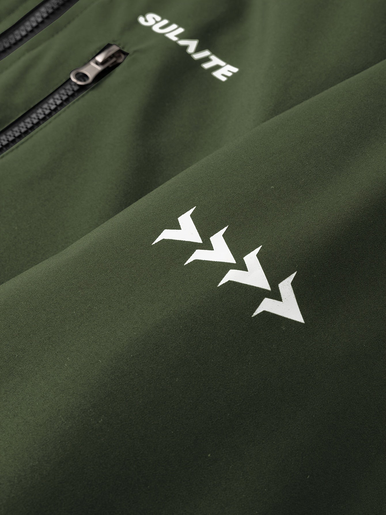 Men's Athletic Tracksuit Set with Zip-Up Jacket and Casual Pants Polyester Spring Fall