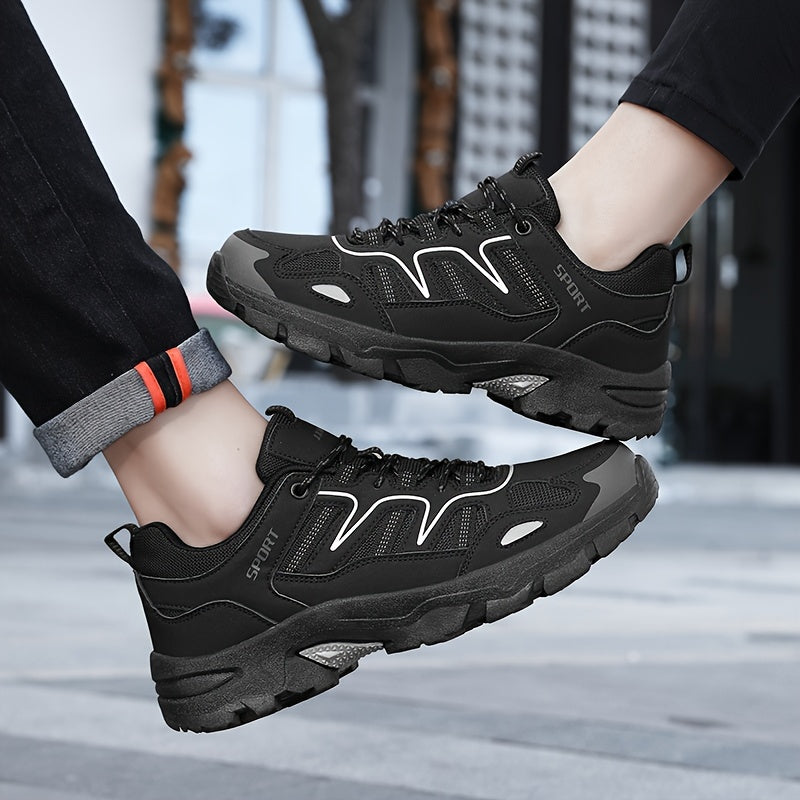 Erkaklarning ochiq havoda faoliyatlari uchun uniseks mustahkam piyoda botinkalari