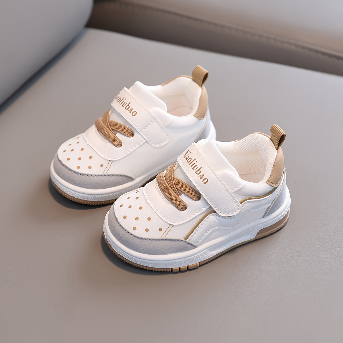 Children's Spring and Autumn Breathable Anti-slip Baby Walking Shoes Low Top Toddler Sneakers