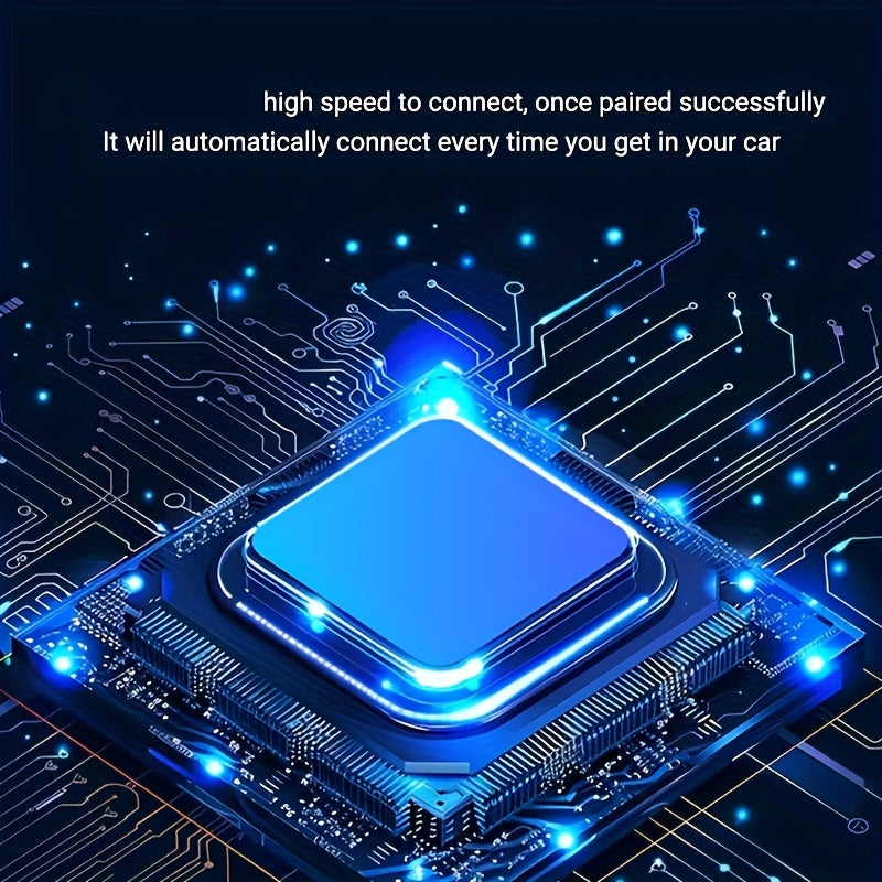 Wireless CarPlay and Android Auto Adapter for iPhone and Android Smartphones