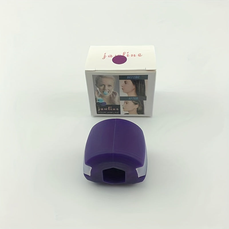 Silica Gel Face Stress Ball Jawline Trainer Home Fitness Equipment