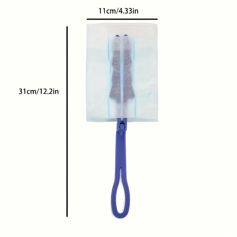 Ko'p funksiyali elektrostatik chang tozalash to'plami, bir martalik mato bilan, uylar, mebellar, avtomobillar, klaviaturalar va boshqa yuzalarni changdan tozalash uchun ideal.