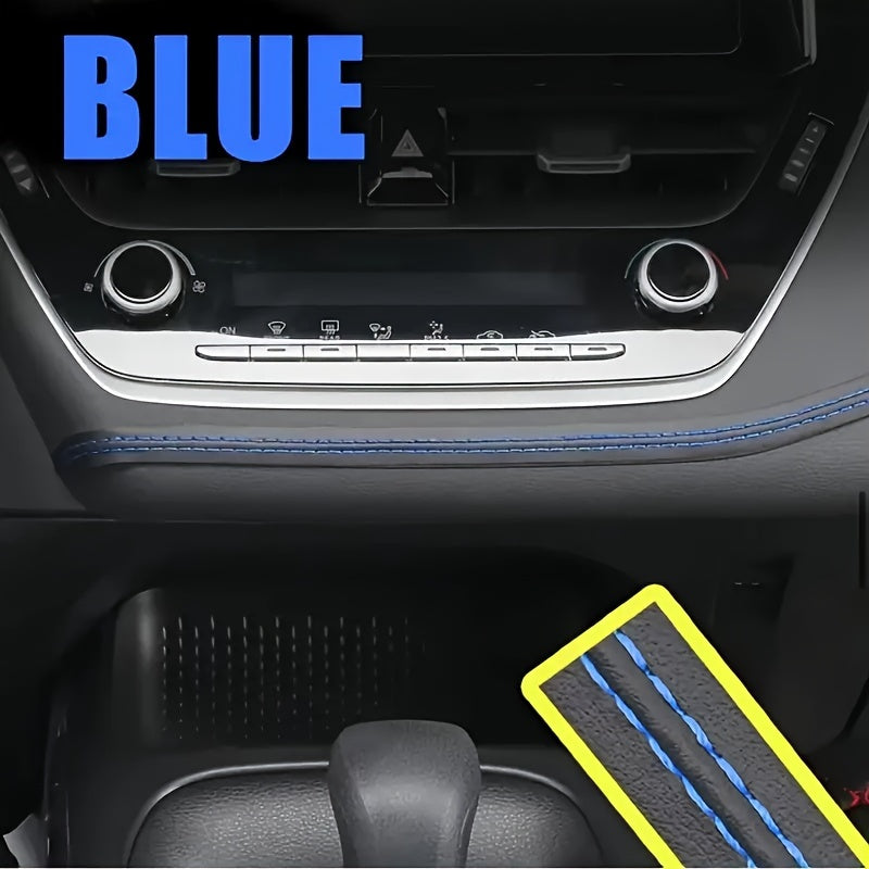 Car Interior Decoration Stickers Door Center Console Gap Filling Lines Scratch Cover