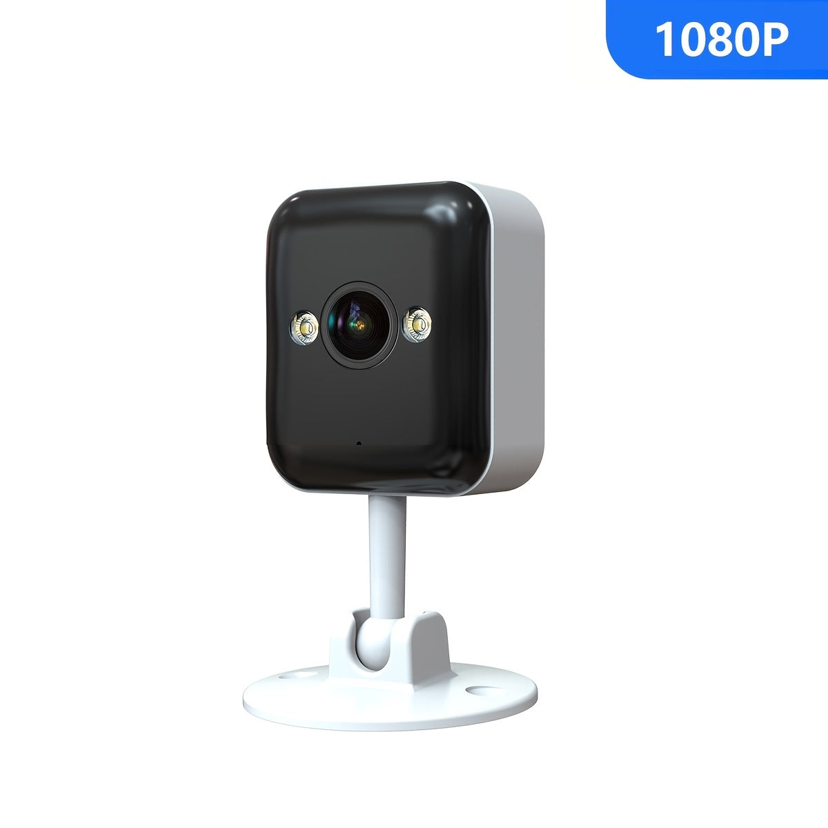 Ulanmagan xavfsizlik kamerası 1080P HD kechqurun ko‘rish ikki tomonlama audio harakatni aniqlash smartfon bilan mos keladi