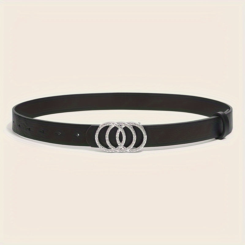 Женский пояс для фигур с изгибами, регулируемый кожаный модный аксессуар